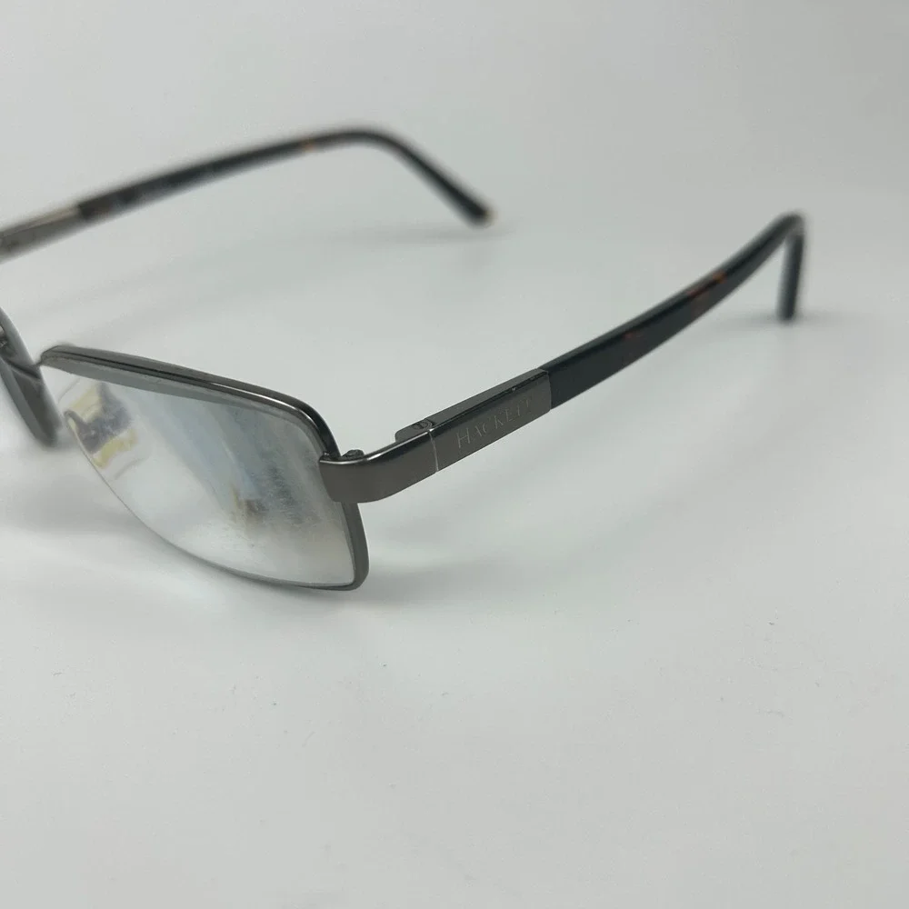 Hackett HEK 1090 Men's Eyeglasses Frame Black Tortoise Shell Cat Eye 58-19-150 m